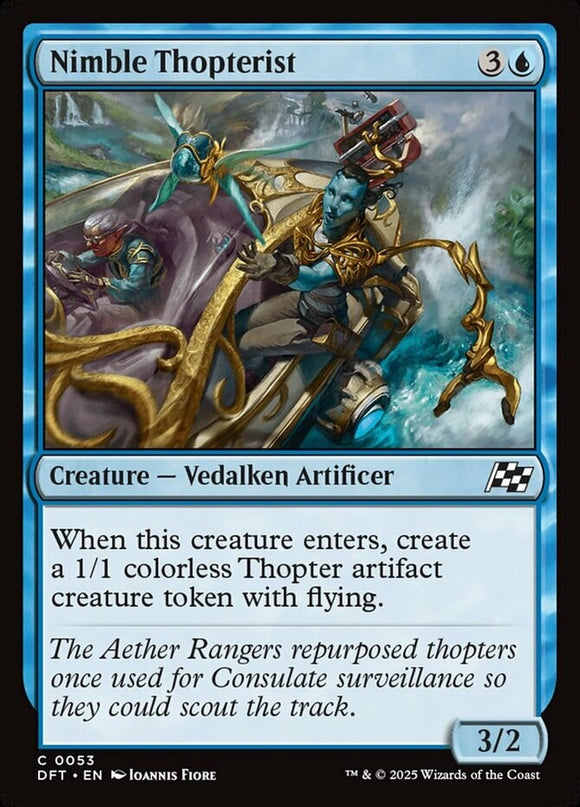 Nimble Thopterist - Aetherdrift - English - NM - MTG