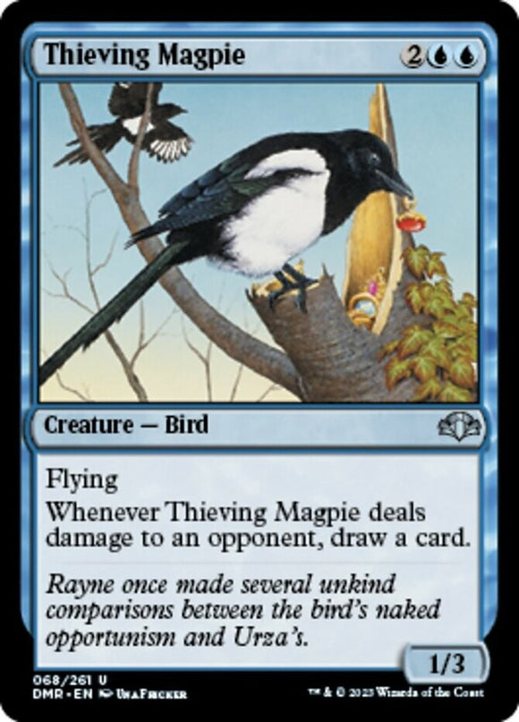 Thieving Magpie - Dominaria Remastered - English - NM - MTG