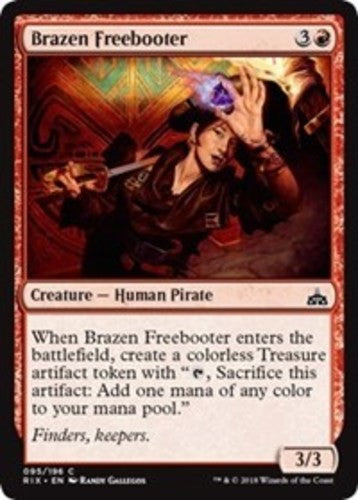 Brazen Freebooter - Rivals of Ixalan - English - NM - MTG