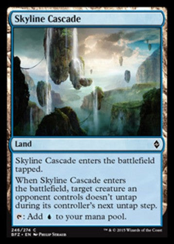 Skyline Cascade - Battle for Zendikar - English - NM - MTG