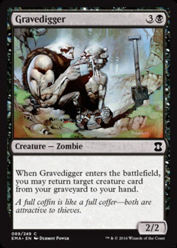 Gravedigger - Eternal Masters - English - NM - MTG