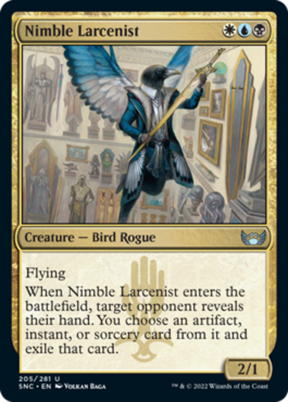 Nimble Larcenist - Streets of New Capenna - English - NM - MTG