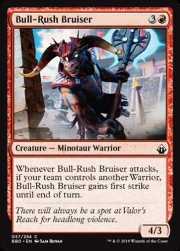 Bull-Rush Bruiser - Battlebond - English - NM - MTG