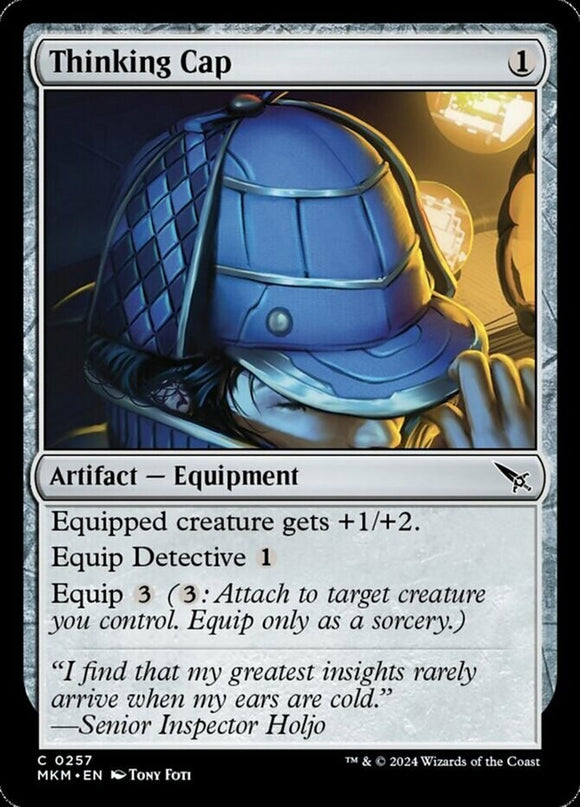 Thinking Cap - Murders at Karlov Manor - English - NM - MTG