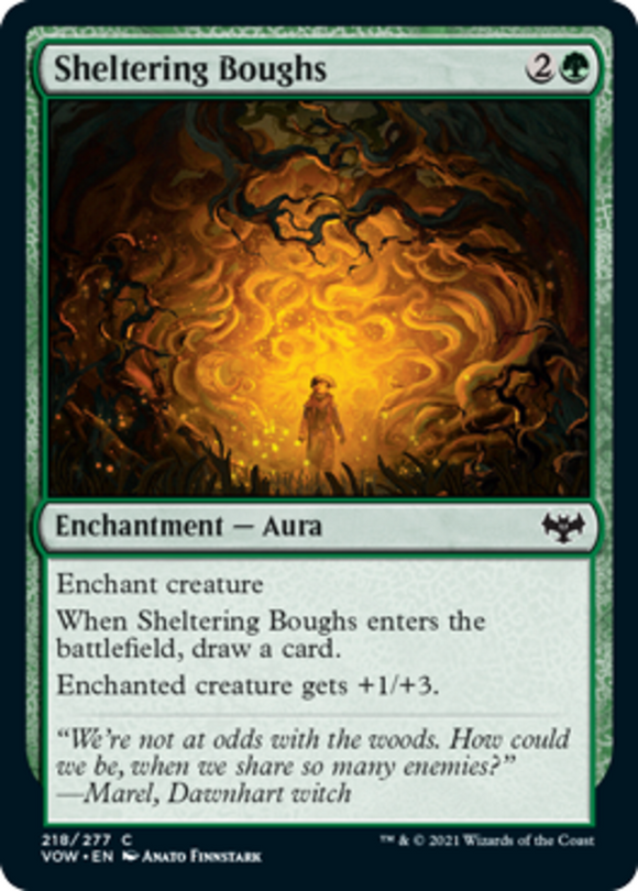 Sheltering Boughs - Innistrad: Crimson Vow - English - NM - MTG