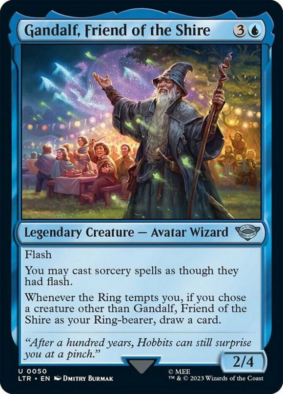 Gandalf, Friend of the Shire - Lord of the Rings - English - NM - MTG
