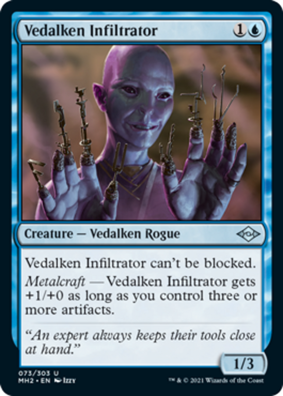 Vedalken Infiltrator - Modern Horizons 2 - English - NM - MTG