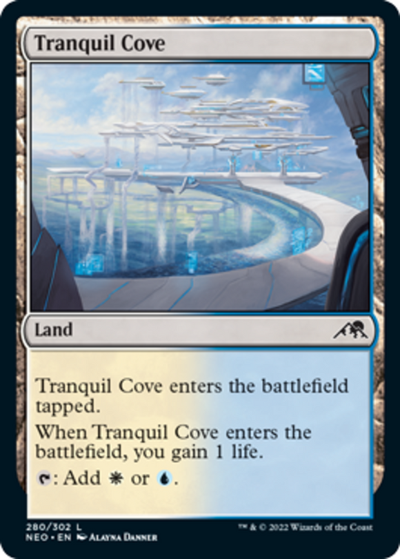 Tranquil Cove - Kamigawa: Neon Dynasty - English - NM - MTG