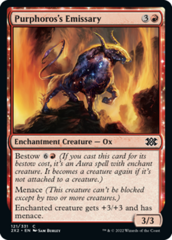 Purphoros's Emissary - Double Masters 2022 - English - NM - MTG