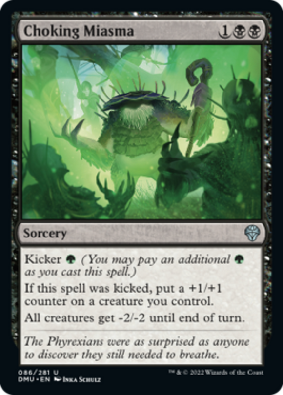Choking Miasma - Dominaria United - English - NM - MTG