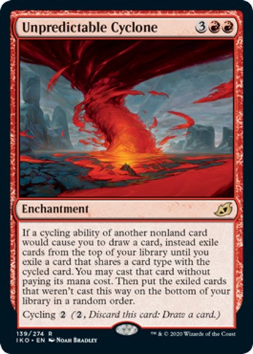 Unpredictable Cyclone - Ikoria: Lair of Behemoths - English - NM - MTG