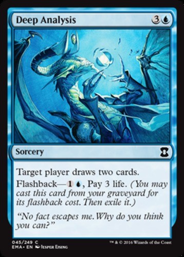 Deep Analysis - Eternal Masters - English - NM - MTG