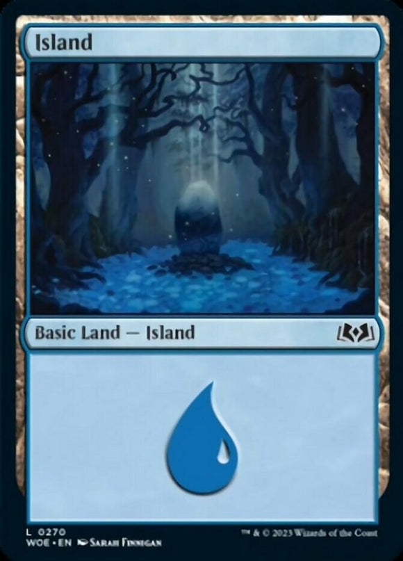 Island (0270) - Wilds of Eldraine - English - NM - MTG