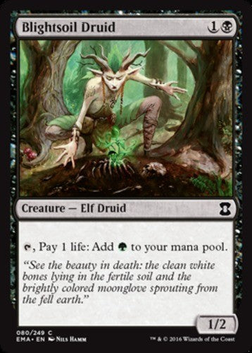 Blightsoil Druid - Eternal Masters - English - NM - MTG