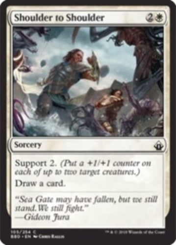 Shoulder to Shoulder - Battlebond - English - NM - MTG