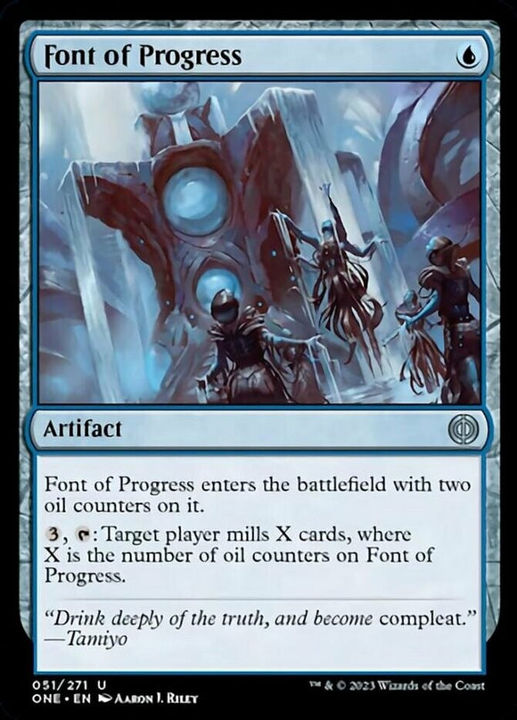 Font of Progress - Phyrexia: All Will Be One - English - NM - MTG