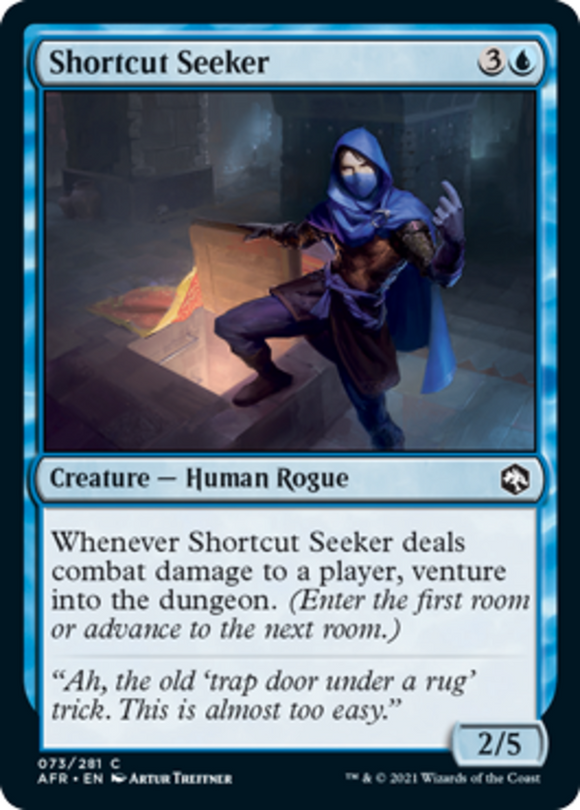 Shortcut Seeker - Forgotten Realms - English - NM - MTG