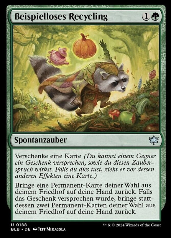 Peerless Recycling - Bloomburrow - English - NM - MTG