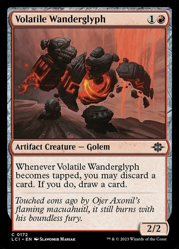 Volatile Wanderglyph - Lost Caverns of Ixalan - English - NM - MTG