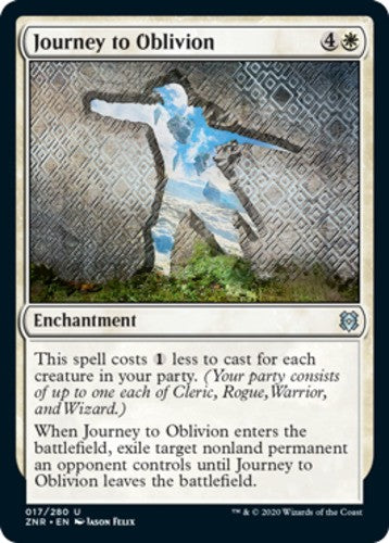Journey to Oblivion - Zendikar Rising - English - NM - MTG