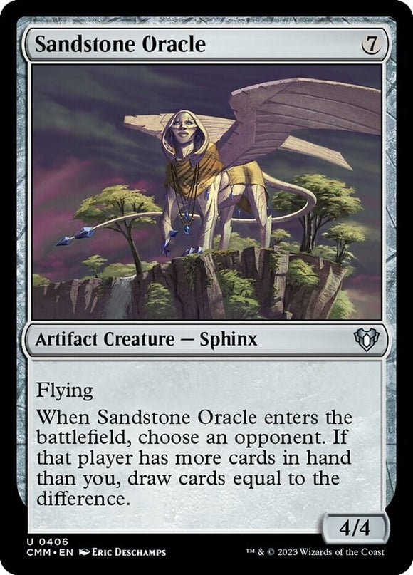 Sandstone Oracle - Commander Masters - English - NM - MTG