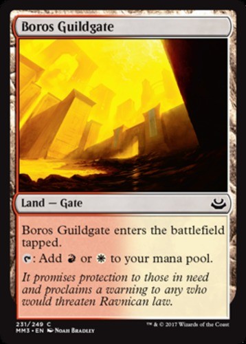 Boros Guildgate - Modern Masters 2017 - English - NM - MTG