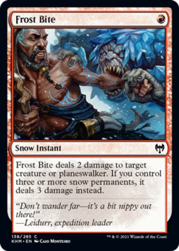 Frost Bite - Kaldheim - English - NM - MTG