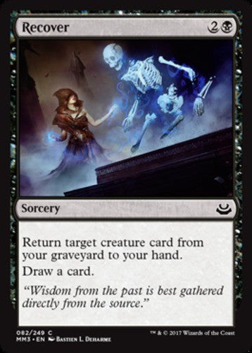 Recover - Modern Masters 2017 - English - NM - MTG