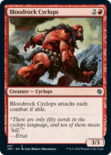 Bloodrock Cyclops - Jumpstart - English - NM - MTG