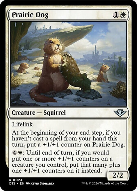 Prairie Dog - Outlaws of Thunder Junction - English - NM - MTG