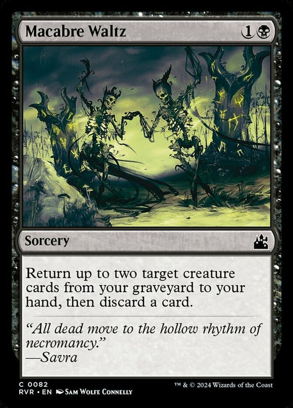 Macabre Waltz - Ravnica Remastered - English - NM - MTG