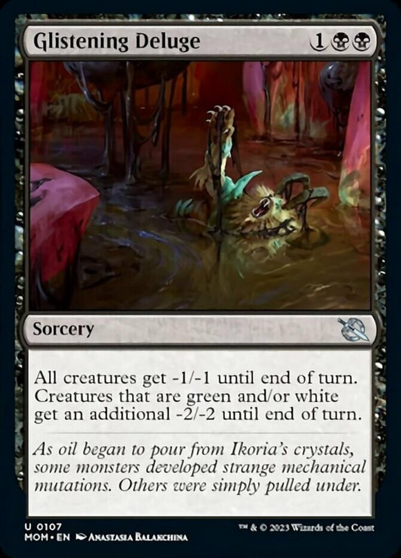 Glistening Deluge - March of the Machines - English - NM - MTG