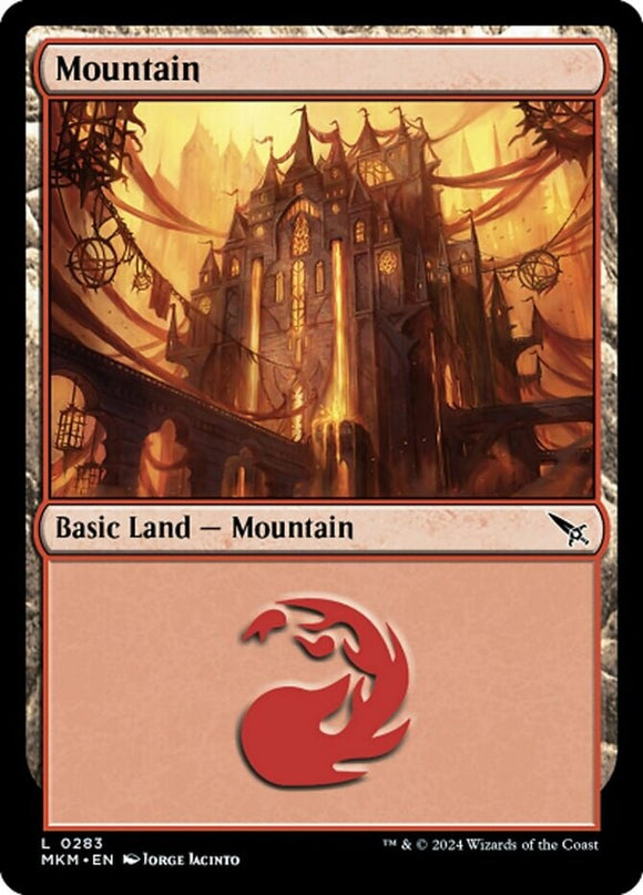 Mountain (0283) - Murders at Karlov Manor - English - NM - MTG