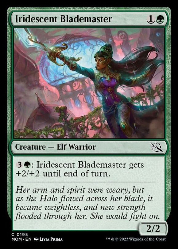 Iridescent Blademaster - March of the Machines - English - NM - MTG
