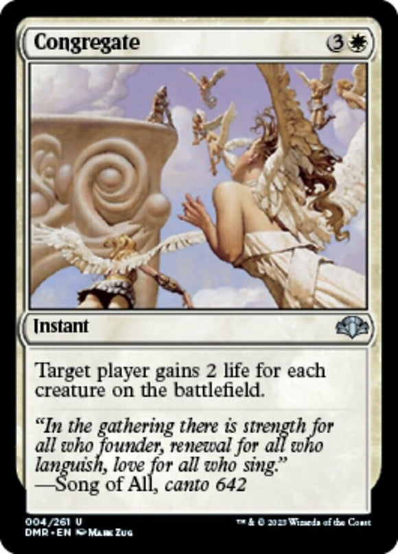 Congregate - Dominaria Remastered - English - NM - MTG