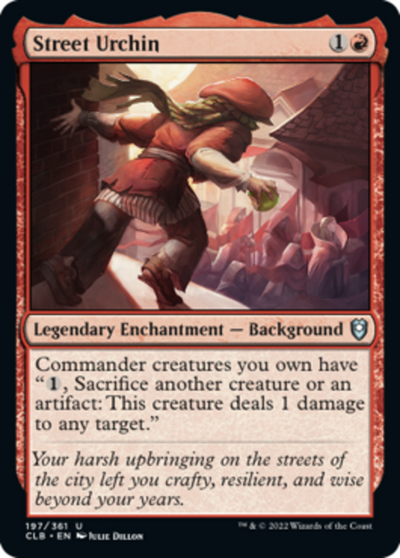 Street Urchin - Battle for Baldur's Gate - English - NM - MTG