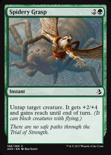 Spidery Grasp - Amonkhet - English - NM - MTG