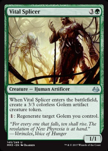 Vital Splicer - Modern Masters 2017 - English - NM - MTG