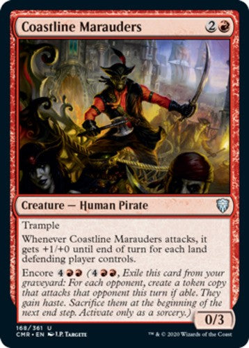 Coastline Marauders - Commander Legends - English - NM - MTG