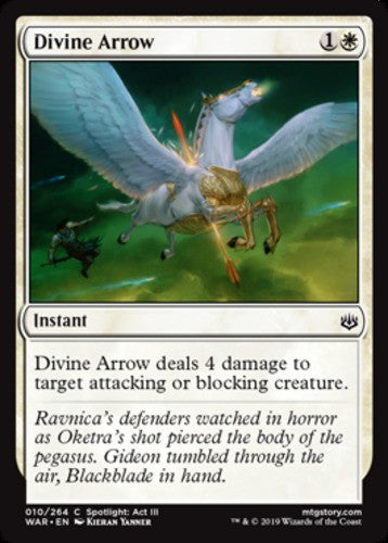 Divine Arrow - War Of The Spark - English - NM - MTG