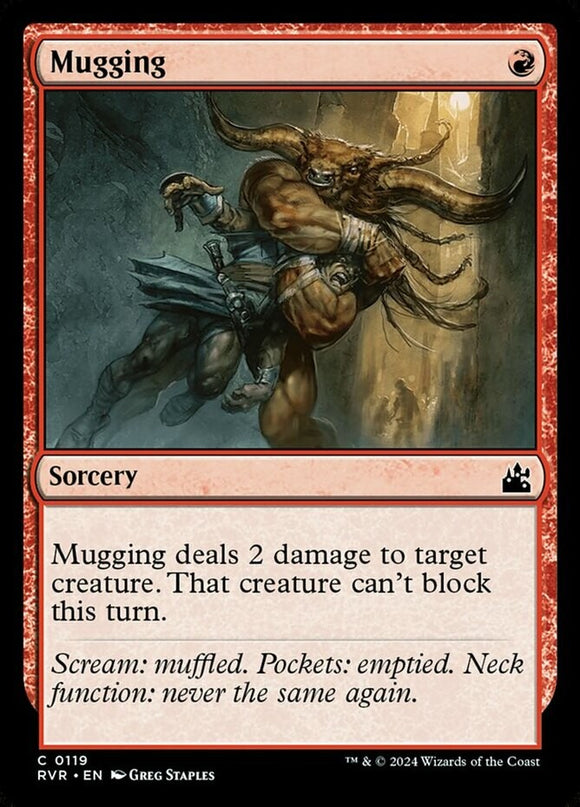 Mugging - Ravnica Remastered - English - NM - MTG