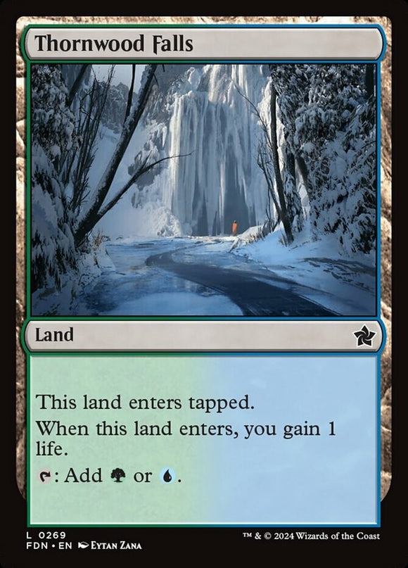 Thornwood Falls - Foundations - English - NM - MTG