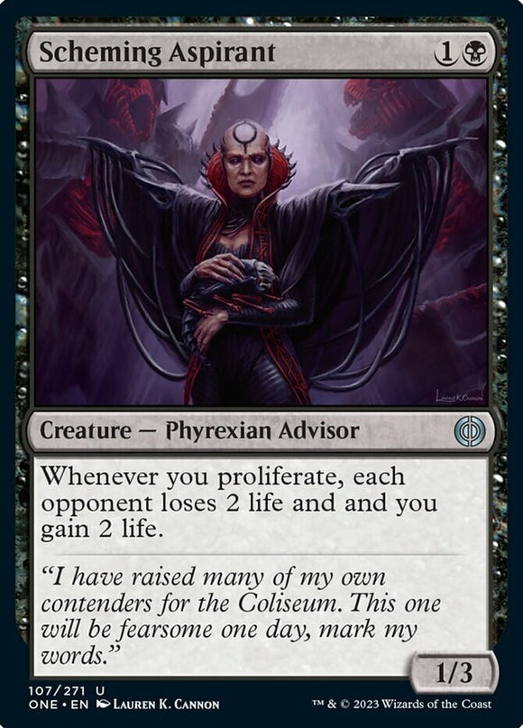 Scheming Aspirant - Phyrexia: All Will Be One - English - NM - MTG