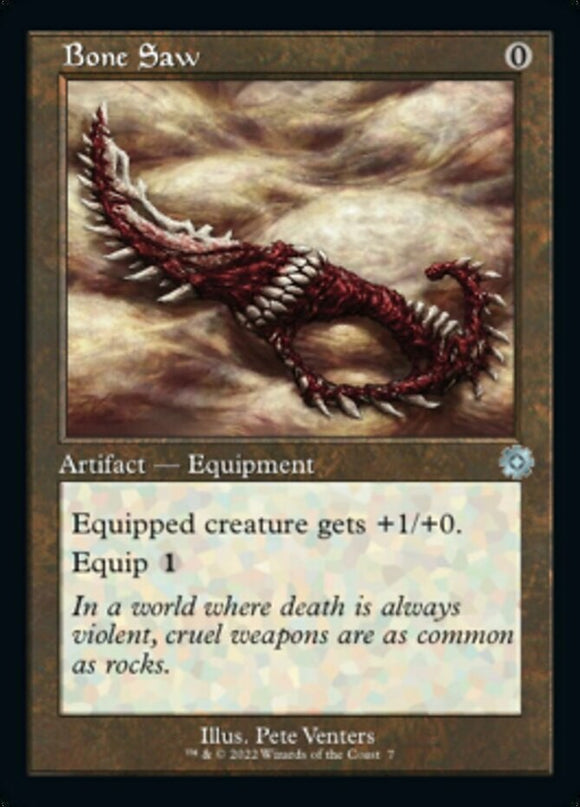 Bone Saw - Retro Frame - The Brothers' War - English - NM - MTG