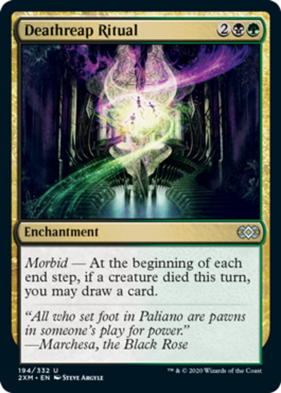 Deathreap Ritual - Double Masters - English - NM - MTG