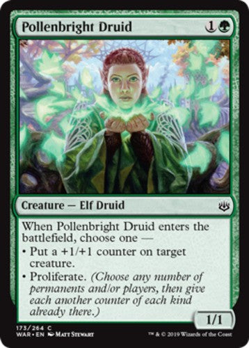 Pollenbright Druid - War Of The Spark - English - NM - MTG