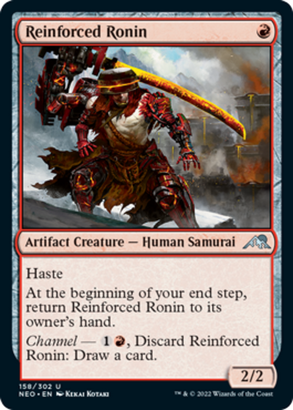 Reinforced Ronin - Kamigawa: Neon Dynasty - English - NM - MTG