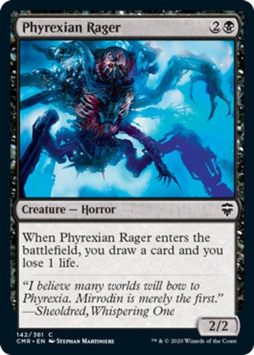 Phyrexian Rager - Commander Legends - English - NM - MTG