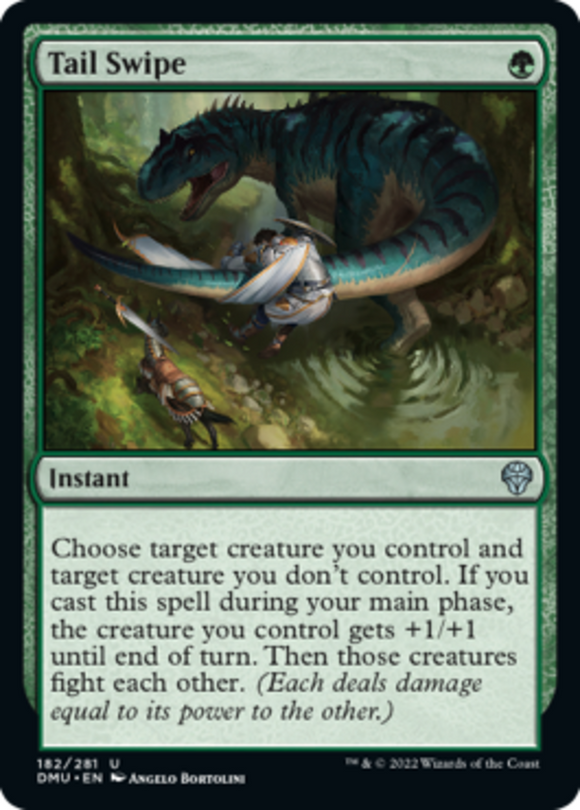 Tail Swipe - Dominaria United - English - NM - MTG