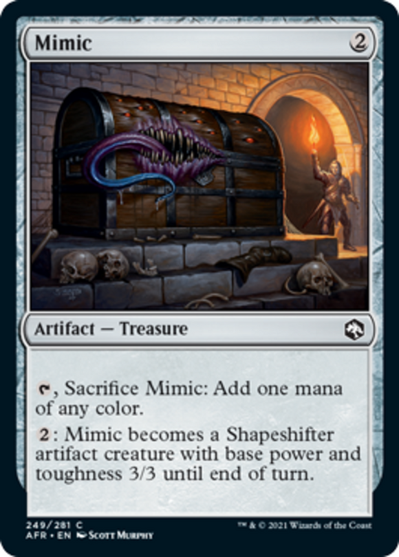 Mimic - Forgotten Realms - English - NM - MTG